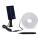 Aigostar - LED RGB dimmbarer Solar-LED-Streifen LED/1,6W/3,2V 5 m IP65 1800 mAh + Fernbedienung