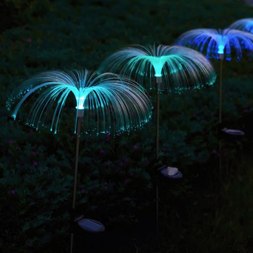 Aigostar - LED RGB Solar-Dekorationslampe LED/0,03W/1,2V 300 mAh 70cm IP44