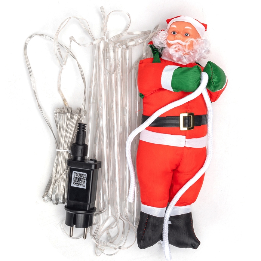 Aigostar - LED RGBICW Weihnachtsbeleuchtung für den Außenbereich 150xLED/230V 3m IP44 + Fernbedienung