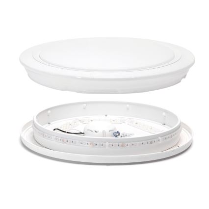 Aigostar - LED RGBW dimmbare Badezimmerleuchte LED/39W/230V 50 cm Wi-Fi IP44