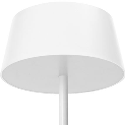 Aigostar - LED RGBW dimmbare Tischlampe mit Steckdosen und USB-Anschluss LED/4,6W/230V 3000/4000/6500K weiß