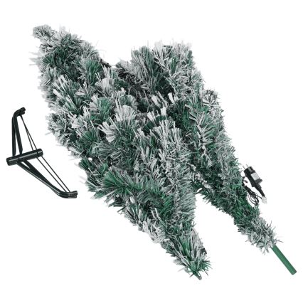 Aigostar - LED-Außen-Weihnachtsbaum, 245 LEDs, 8 Funktionen, 2,1 m, IP44, mehrfarbig