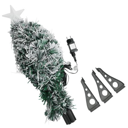 Aigostar - LED-Weihnachtsbaum für den Außenbereich, 55 LEDs, 8 Funktionen, 0,6 m, IP44, mehrfarbig