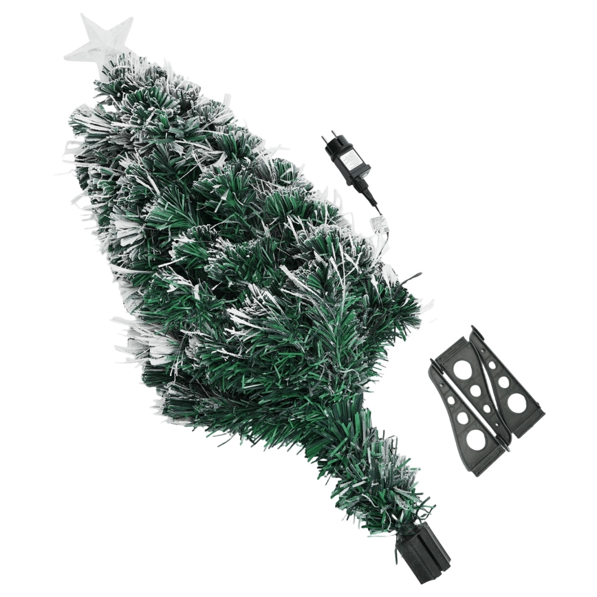Aigostar - LED Weihnachtsbaum für den Außenbereich 85 LEDs/8 Funktionen 0,9 m IP44 mehrfarbig