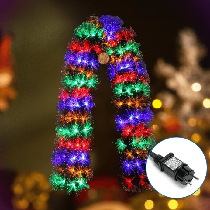 Aigostar - LED RGBY Außen-Weihnachtsdekoration 112xLED/3,6W/230V 2m IP44