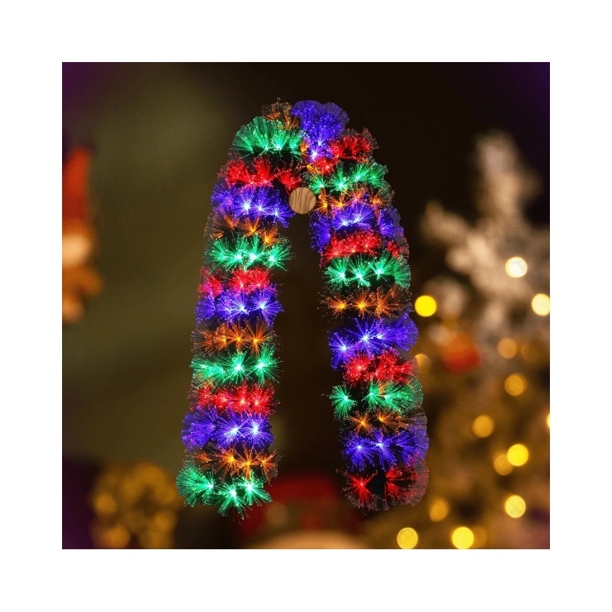 Aigostar - LED RGBY Außen-Weihnachtsdekoration 112xLED/3,6W/230V 2m IP44