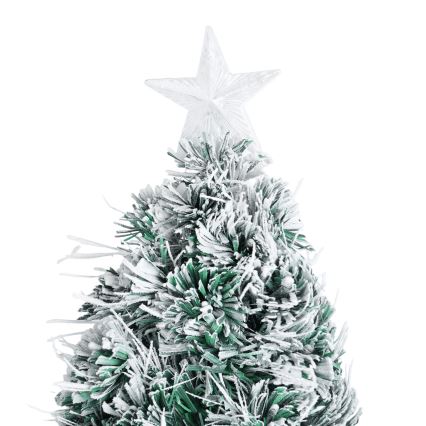 Aigostar - LED-Weihnachtsbaum für den Außenbereich, 125 LEDs, 8 Funktionen, 1,2 m, IP44, mehrfarbig