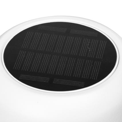 Aigostar - LED Solar dimmbare wiederaufladbare Tischlampe LED/3W/5V 2200mAh weiß IP54