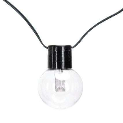 Aigostar - LED Solar-Weihnachtslichterkette 20xLED/8 Funktionen 11,5m IP65 mehrfarbig