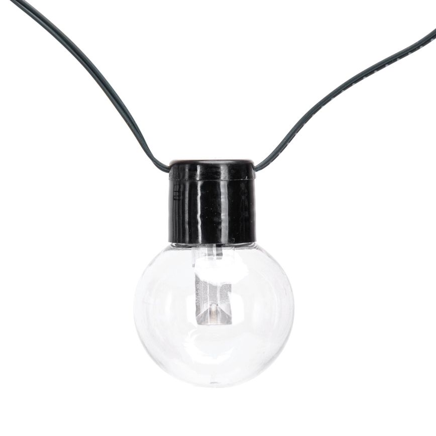 Aigostar - LED Solar-Weihnachtslichterkette 20xLED/8 Funktionen 11,5m IP65 mehrfarbig