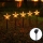 Aigostar - LED Solar-Weihnachtsleuchte LED/0,054W/1,2V 1m IP65 800 mAh warmweiß