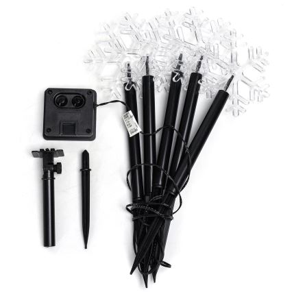 Aigostar - LED-Solar-Weihnachtsleuchte LED/0,054W/1,2V 1m 800 mAh IP65 kaltweiß