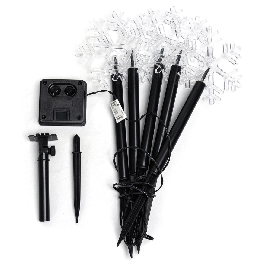 Aigostar - LED-Solar-Weihnachtsleuchte LED/0,054W/1,2V 1m 800 mAh IP65 kaltweiß