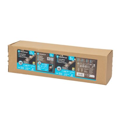 Aigostar - LED-Solar-Weihnachtsleuchte LED/0,054W/1,2V 1m 800 mAh IP65 kaltweiß