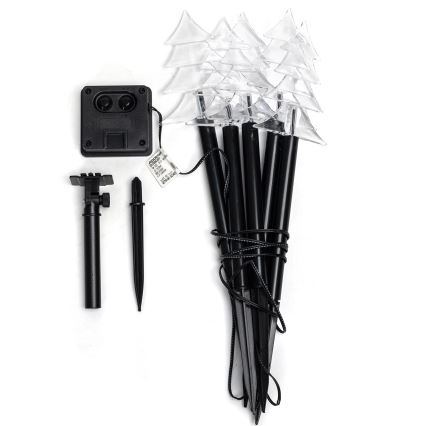 Aigostar - LED Solar-Weihnachtsleuchte LED/0,054W/1,2V 1m IP65 warmweiß