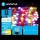 Aigostar - LED Solar-Weihnachtslichterkette 100xLED/8 Funktionen 12m IP65 mehrfarbig 800 mAh