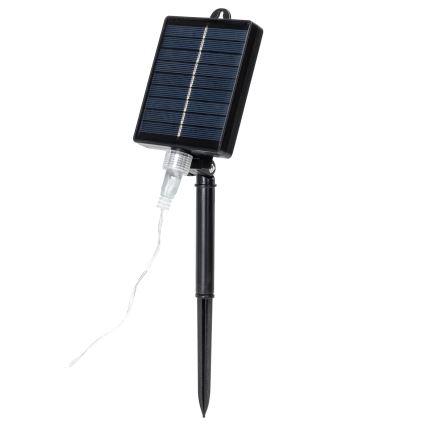 Aigostar - LED-Solar-Weihnachtslichterkette 192xLED/8m IP65 1200 mAh kaltweiß