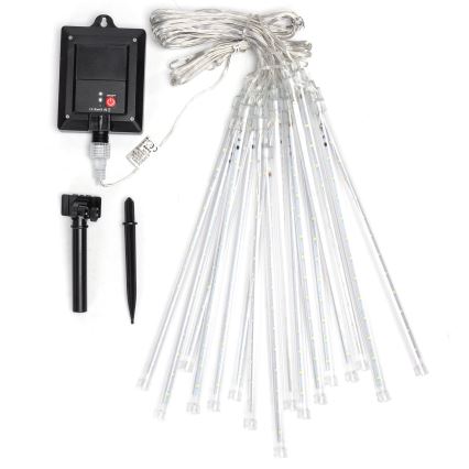 Aigostar - LED-Solar-Weihnachtslichterkette 384xLED/13m 1200 mAh IP65 warmweiβ