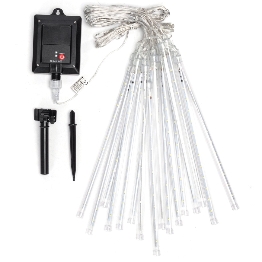 Aigostar - LED-Solar-Weihnachtslichterkette 384xLED/13m 1200 mAh IP65 warmweiβ