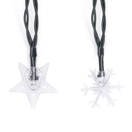 Aigostar - LED-Solar-Weihnachtslichterkette 50xLED/8 Funktionen 12m 800mAh IP65 warmweiβ