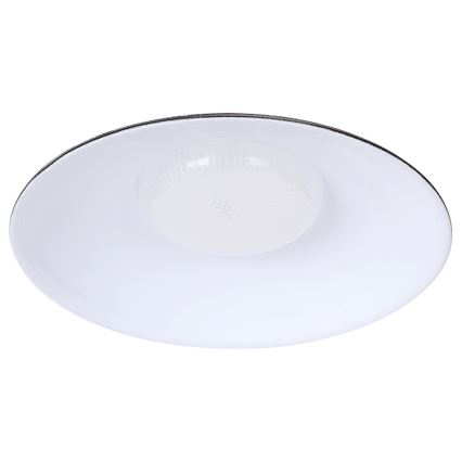 Aigostar - LED-Solarhängeleuchte 2xLED/70W/12V 12000 mAh 6500K d 23,5 cm + Fernbedienung