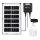 Aigostar - LED-Solarhängeleuchte LED/35W/12V 3000 mAh 6500K d 10 cm + Fernbedienung