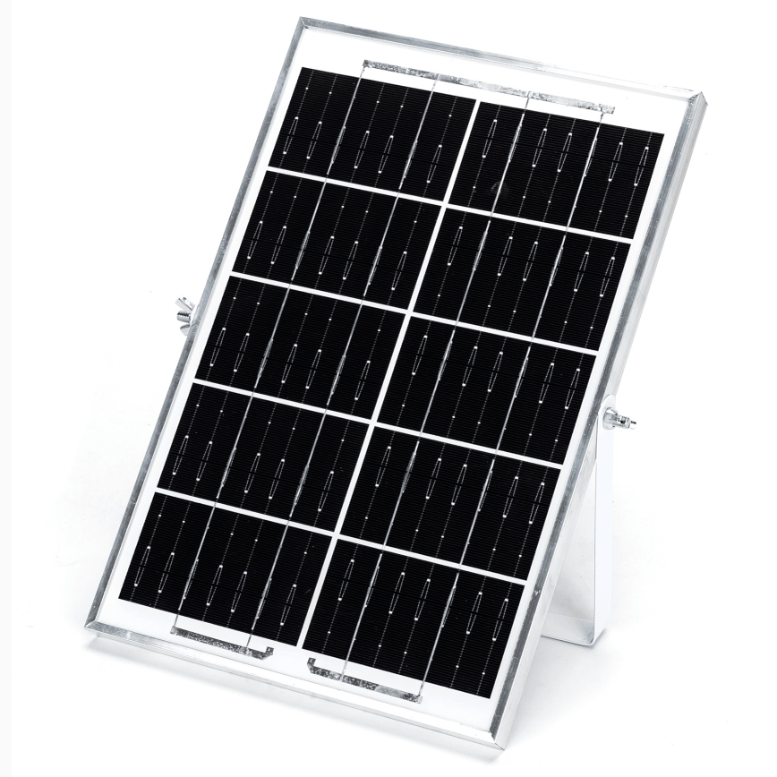Aigostar - LED Solarleuchte 2xLED/35W/12V 6000 mAh 6500K Ø 16,8 cm + Fernbedienung
