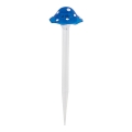 Aigostar - LED-Solarleuchte LED/0,006W/1,2V 100 mAh 2700K IP44 blau