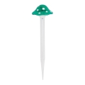 Aigostar - LED-Solarleuchte LED/0,006W/1,2V 100 mAh 2700K IP44 grün