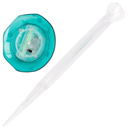 Aigostar - LED-Solarleuchte LED/0,006W/1,2V 100 mAh 2700K IP44 grün