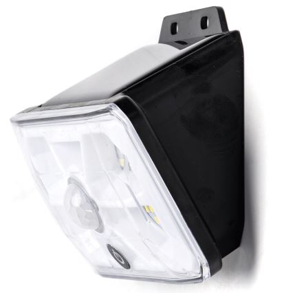 Aigostar - LED-Solarleuchte mit Sensor LED/3,7V 6500K 500 mAh IP65 schwarz