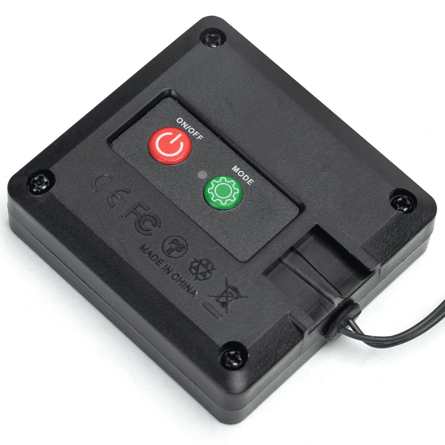 Aigostar - LED-Solarlichterkette 56xLED/2x0,4m IP65 300 mAh warmweiβ Eukalyptus