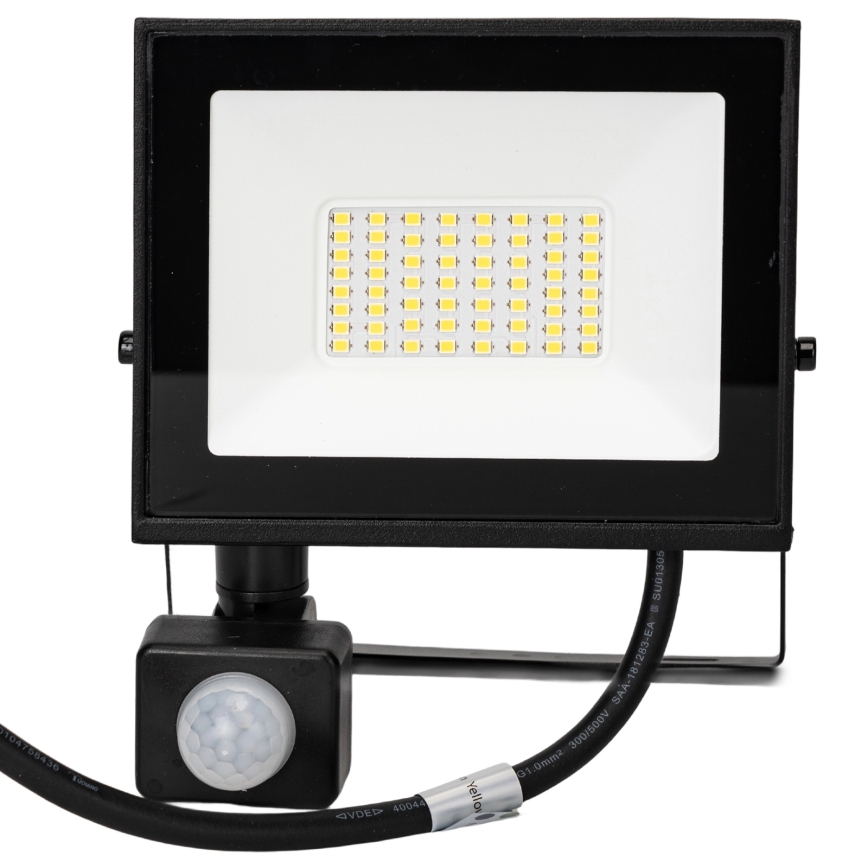Aigostar - LED-Strahler mit Sensor LED/30W/230V 4000K IP65