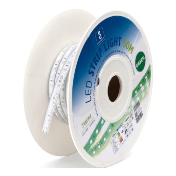 Aigostar - LED-Streifen LED/350 W/230 V, 50 m, grün, IP65