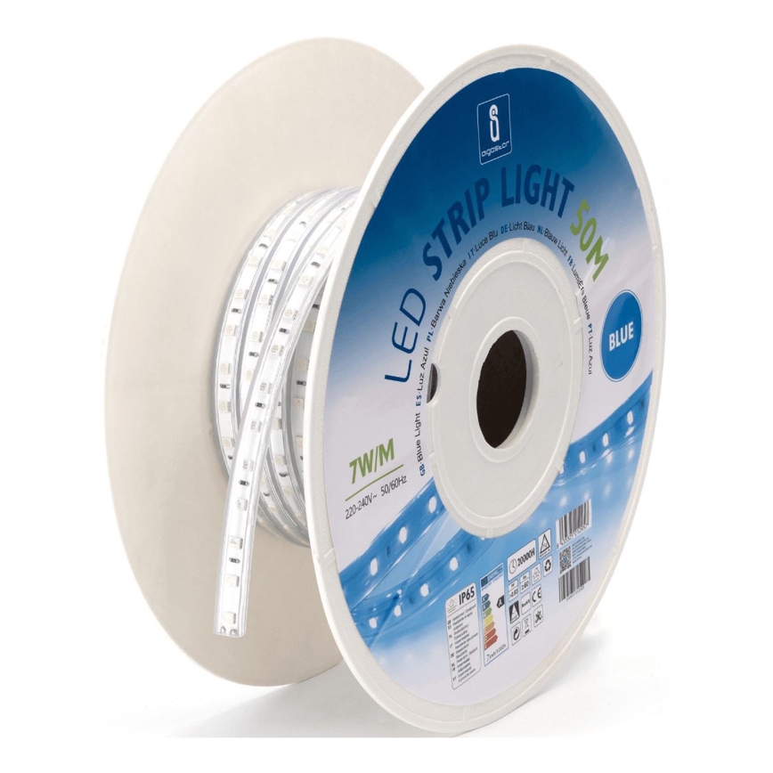 Aigostar - LED-Streifen LED/350W/230V 50m blau IP65