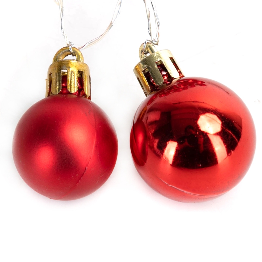 Aigostar - LED Weihnachts-Lichterkette 20xLED/3xAA 2m warmweiß