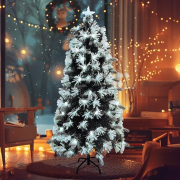 Aigostar - LED-Weihnachtsbaum für den Außenbereich, 55 LEDs / 8 Funktionen, 0,6 m, IP44, kaltweiß