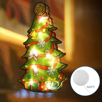 Aigostar - LED-Weihnachtsdekoration LED/3xAAA Baum 45cm
