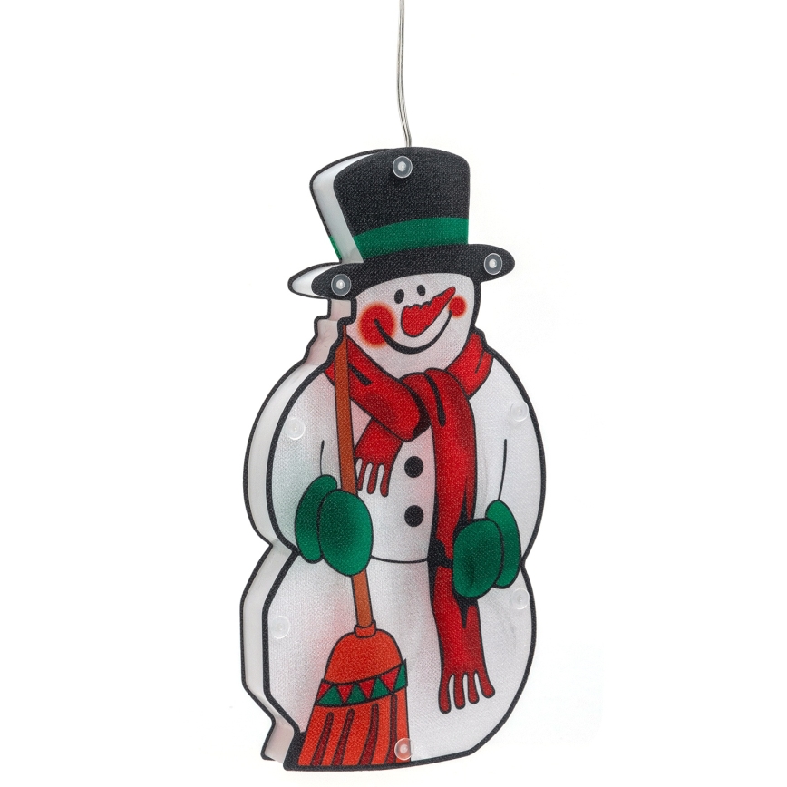 Aigostar - LED-Weihnachtsdekoration LED/3xAAA Schneemann 25cm
