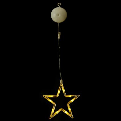 Aigostar - LED-Weihnachtsdekoration LED/3xAAA Stern 19cm