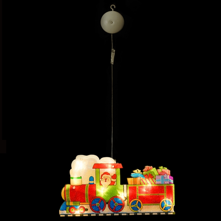 Aigostar - LED-Weihnachtsdekoration LED/3xAAA Zug 13,4cm