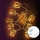 Aigostar - LED-Weihnachtslichterkette 20xLED/3xAA 3m warmweiß Handschuh