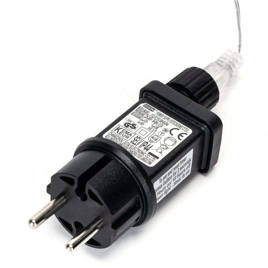 Aigostar - LED-Weihnachtslichterkette für den Außenbereich 150xLED/8 Funktionen 18m IP44 warmweiβ