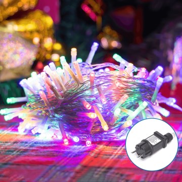 Aigostar - LED-Weihnachtslichterkette für den Außenbereich 200xLED/8 Funktionen 23m IP44 mehrfarbig