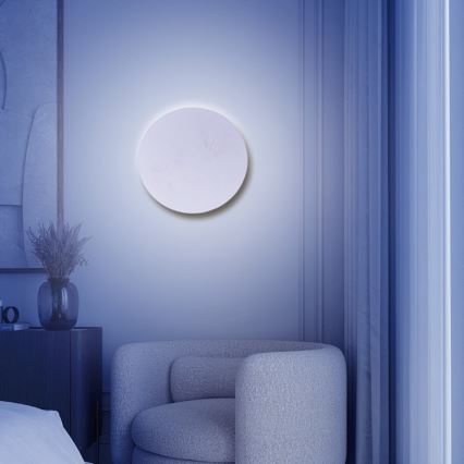Aigostar - LED dimmbare Wandleuchte MESH Smart LED/12W/230V 2700-6500K weiß