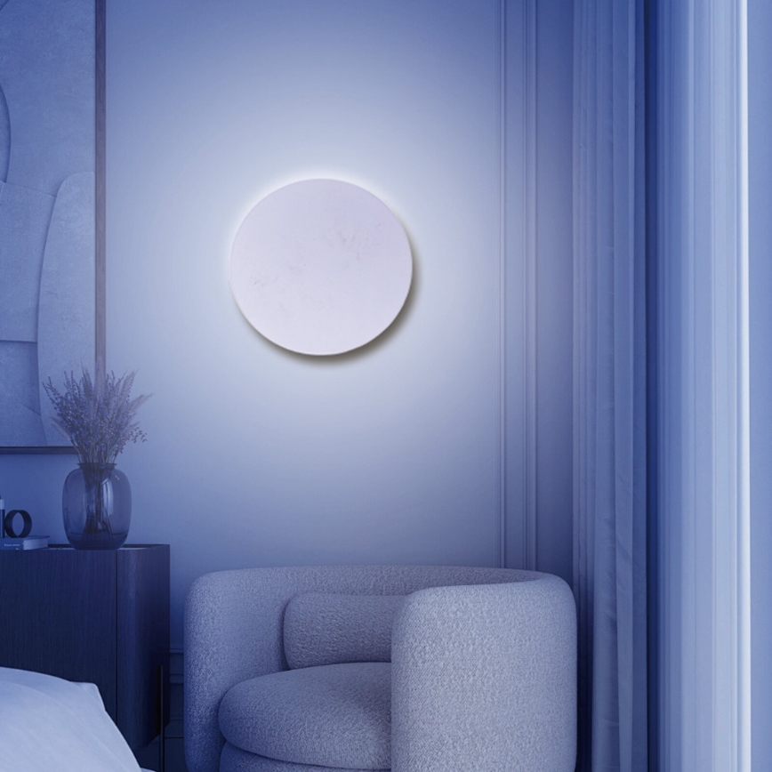 Aigostar - LED dimmbare Wandleuchte MESH Smart LED/12W/230V 2700-6500K weiß