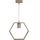 Aigostar - Pendelleuchte 1xE27/60W/230V beige