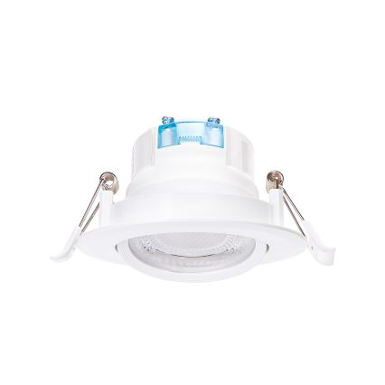 Aigostar - Set 3x LED-Einbauleuchte LED/5W/230V 3000K Ø 8,5 cm weiß