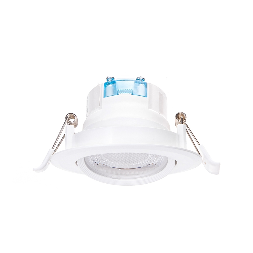 Aigostar - Set 3x LED-Einbauleuchte LED/5W/230V 3000K Ø 8,5 cm weiß