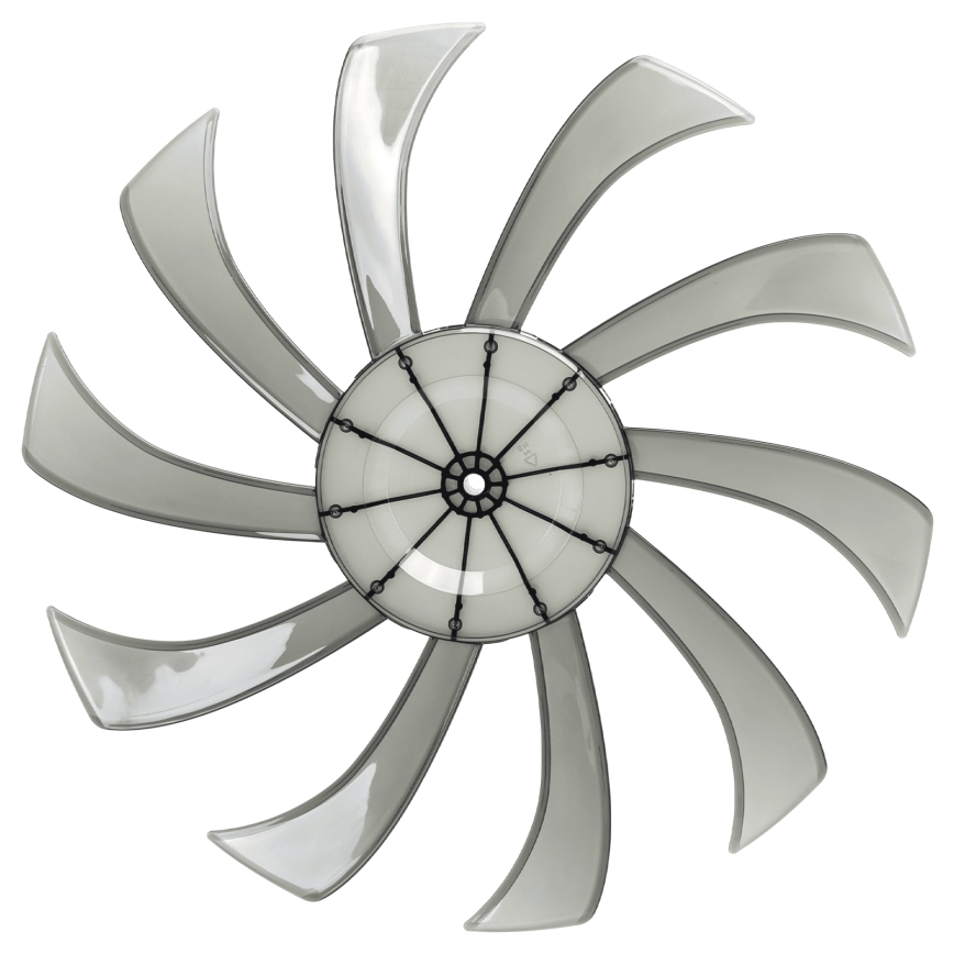 Aigostar - Standventilator 60W/230V schwarz